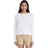 Vince Women's Boxy Long Sleeve Tee
