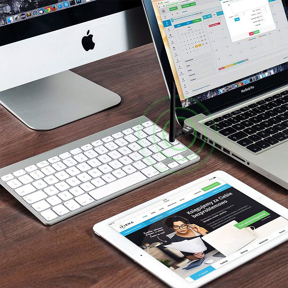 Usb Wifi Adapter 1200mbps Techkey Usb 3 0 Wifi Dongle 802 11 Ac Wireless Network Adapter With Dual Band 2 4ghz 300mbps 5ghz 866mbps 5dbi High Gain Antenna For Desktop Windows Xp Vista 7 8 10 Linux Mac Usb Network Adapters Computers