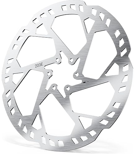 Performance Brake Rotor 220mm Thickened Stainless Steel Rear Brake Disc ...