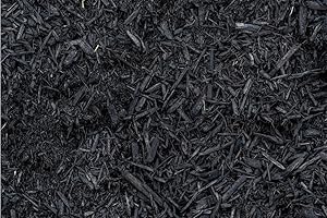 HOME AND COUNTRY USA Home & Country USA Premium Triple Shredded Garden Mulch for Lush Landscapes & Gardens (2 Cu. Ft.) (Black)