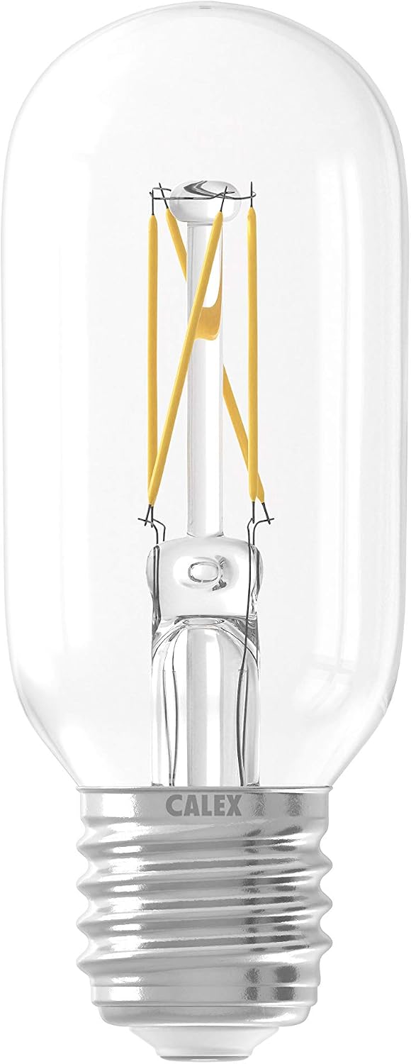 Calex Röhrenlampe LED-Filament 4W (ersetzt 40W) E27 45x110mm Klar, Clear
