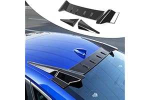 TGFOF Rear Window Roof Spoiler Wing for Honda Civic 2022-2024 Sedan, ABS Plastic, Gloss Black