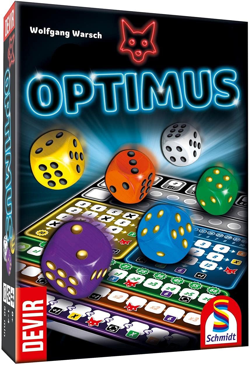 Devir- Strategy Game, Optimus, Multicolour (BGOPTIM), Multicoloured