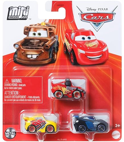 Amazon.com: Disney Cars Mini Racers Cozy Cone Motel Series 3-Pack