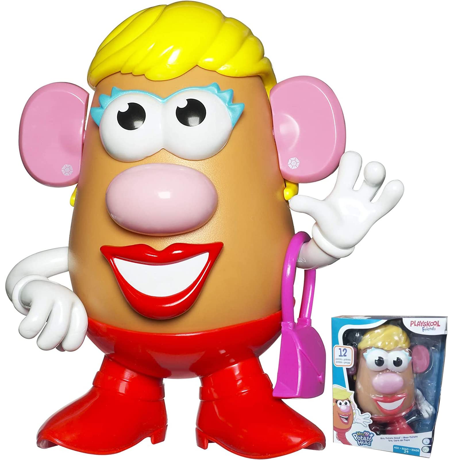 Photo 1 of *****ITEM SIMILAR****
Mss Potato Head Action Figure Toys for Kis 3+, 12 Parts and Pieces for Assemble
