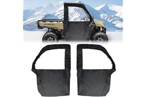 QYMOTO CFMOTO Uforce 1000 Doors with Zipper Window,Upgraded Zipper Keep Warm Soft Cab Enclosures Compatible with 2019+CFMOTO 