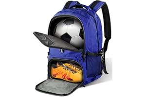 BROTOU Basketball Bag Backpack, Backpacks for Sports Soccer Volleyball Football Gym Backpack with Shoe & Ball Compartment