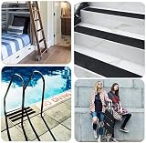 Heavy Duty Black Anti Slip Tape 8x35Ft High Traction 20cmx10.6m view 8