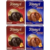 Chocolate Oranges Variety Pack 2 of Each Milk Chocolate and Dark Chocolate 5.11 oz Per Ball - Perfect for Sharing with Friends and Family