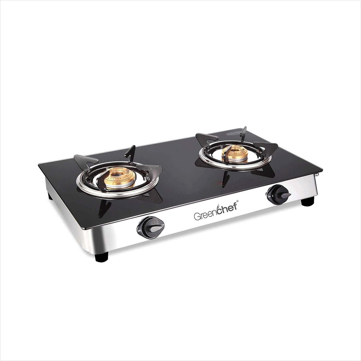 Buy Greenchef Glasstop Namo 2 Burner Gas Stove Online at Low Prices in