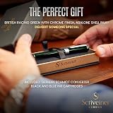 Scriveiner British Racing Green Fountain Pen with Schmidt Nib Medium view 3