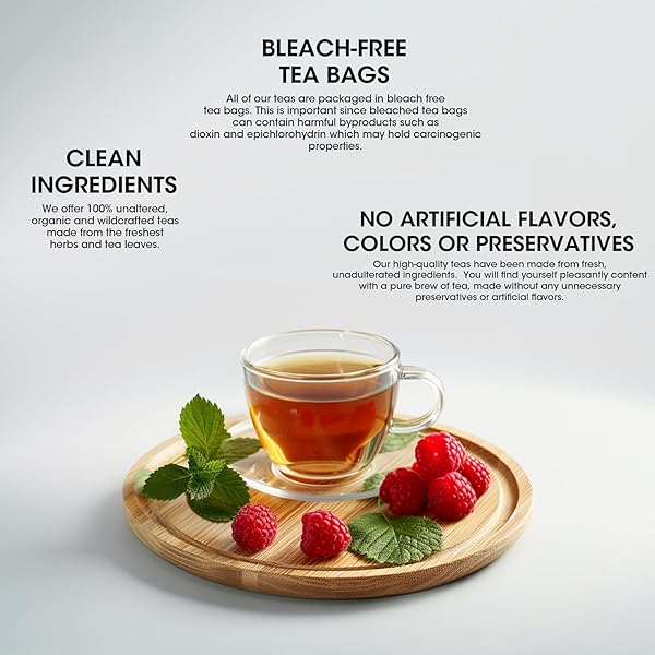 IMATCHME RASPBERRY TEA FOR CHILDBIRTH & SUPPORT MENSTRUAL AND DIGESTION SUPPORT, RASPBERRY LEAF TEA, NO CAFFEINE, NON-GMO, 40 TEA BAGS