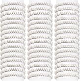 JRAIYBZ 50Pcs Pearl Bracelets for Women,6mm Faux Pearl Bracelets Set,Stretch Pearl Bracelet Bridal Stackable Fake Pearls Bead Bracelets for Bridesmaid Party Gifts Wedding