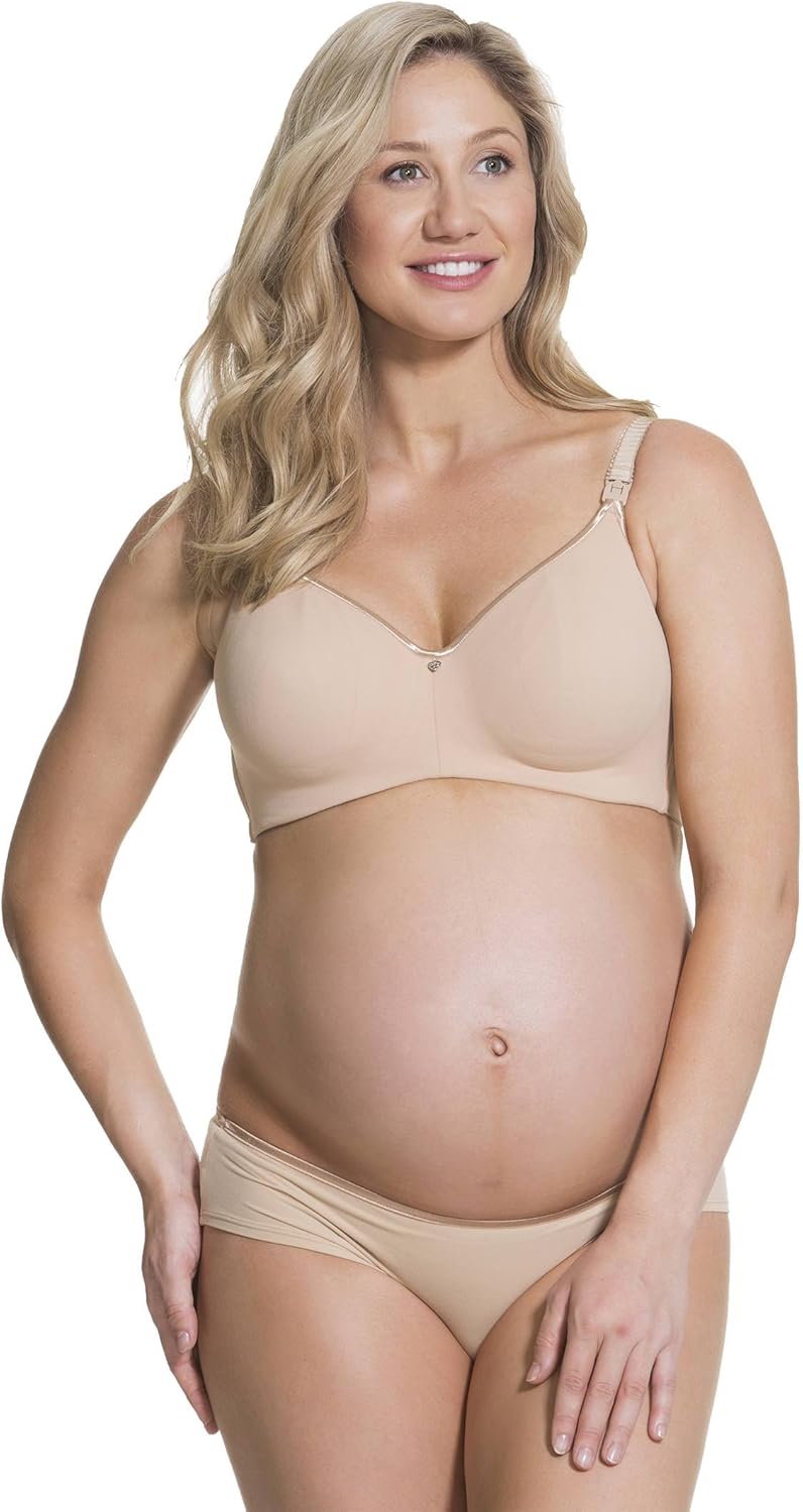Cake Maternity Womens Tea Wireless Soft Cup Maternity & Nursing Fuller Cup Bra at  Women’s Clothing store