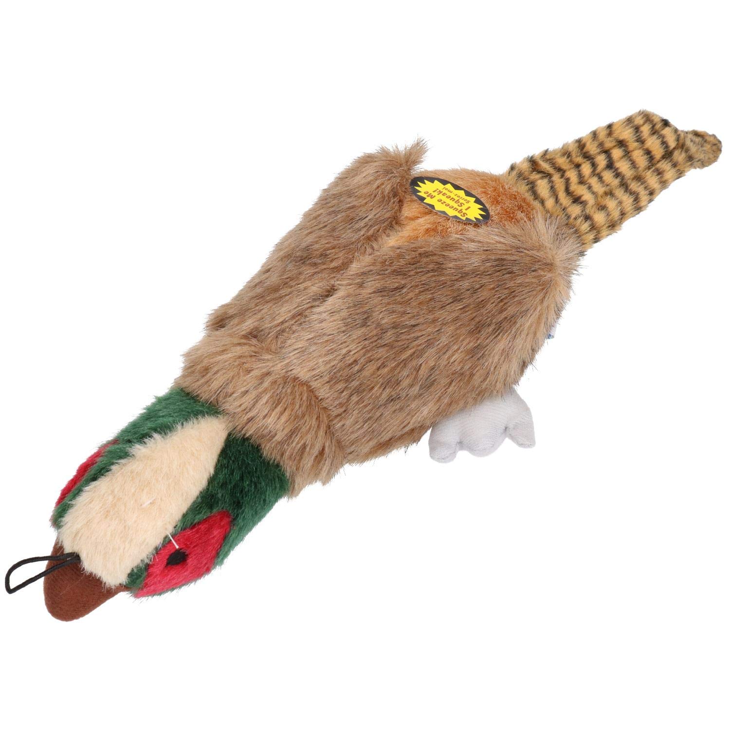 Happy Pet Migrator Pheasant Plush Toy For Dogs