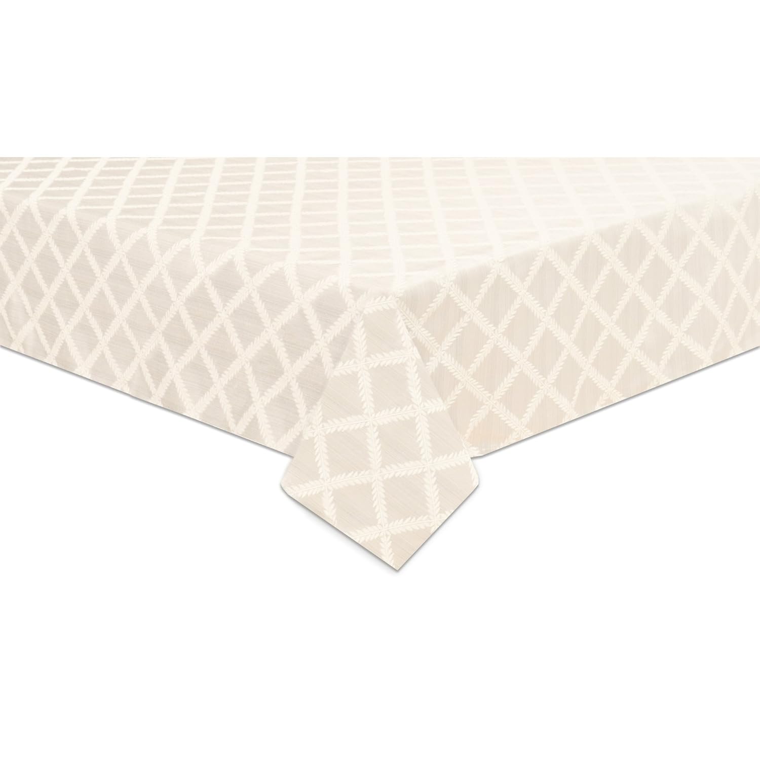 Best ivory crocheted table cloth