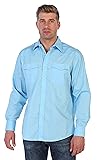 Gioberti Men’s Solid Long Sleeve Western Shirt