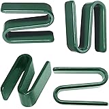 ITROLLE Wire Shelving S Hook 4PCS Green Paint Steel