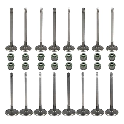 8x Engine Intake Valves 8x Exhaust Valves