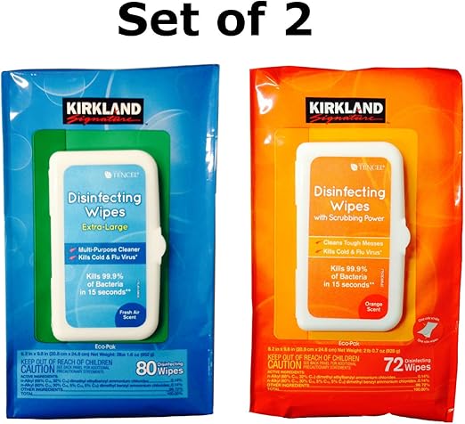 amazon kirkland disinfecting wipes