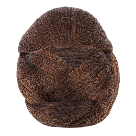 Amazon Com Lziyan Hair Chignon Fake Hair Bun Donut Braided