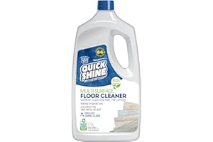 Quick Shine Multi Surface Floor Cleaner 64oz, Ready to Use-Streak Free-No Rinse, Use on Hardwood, Laminate, Luxury Vinyl Plank & Stone, Use in Spray Mops & Vac Mops, Safer Choice Cleaner