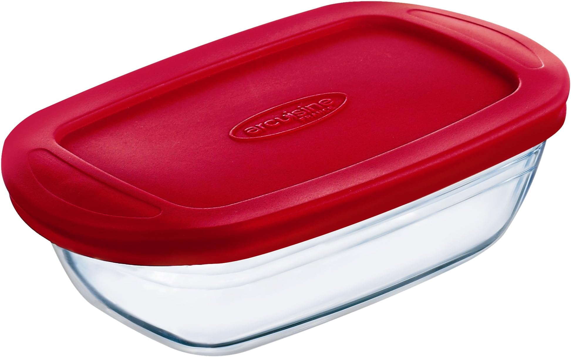 OCUISINE Cook & Store Container Rectangular 0,35 litros red