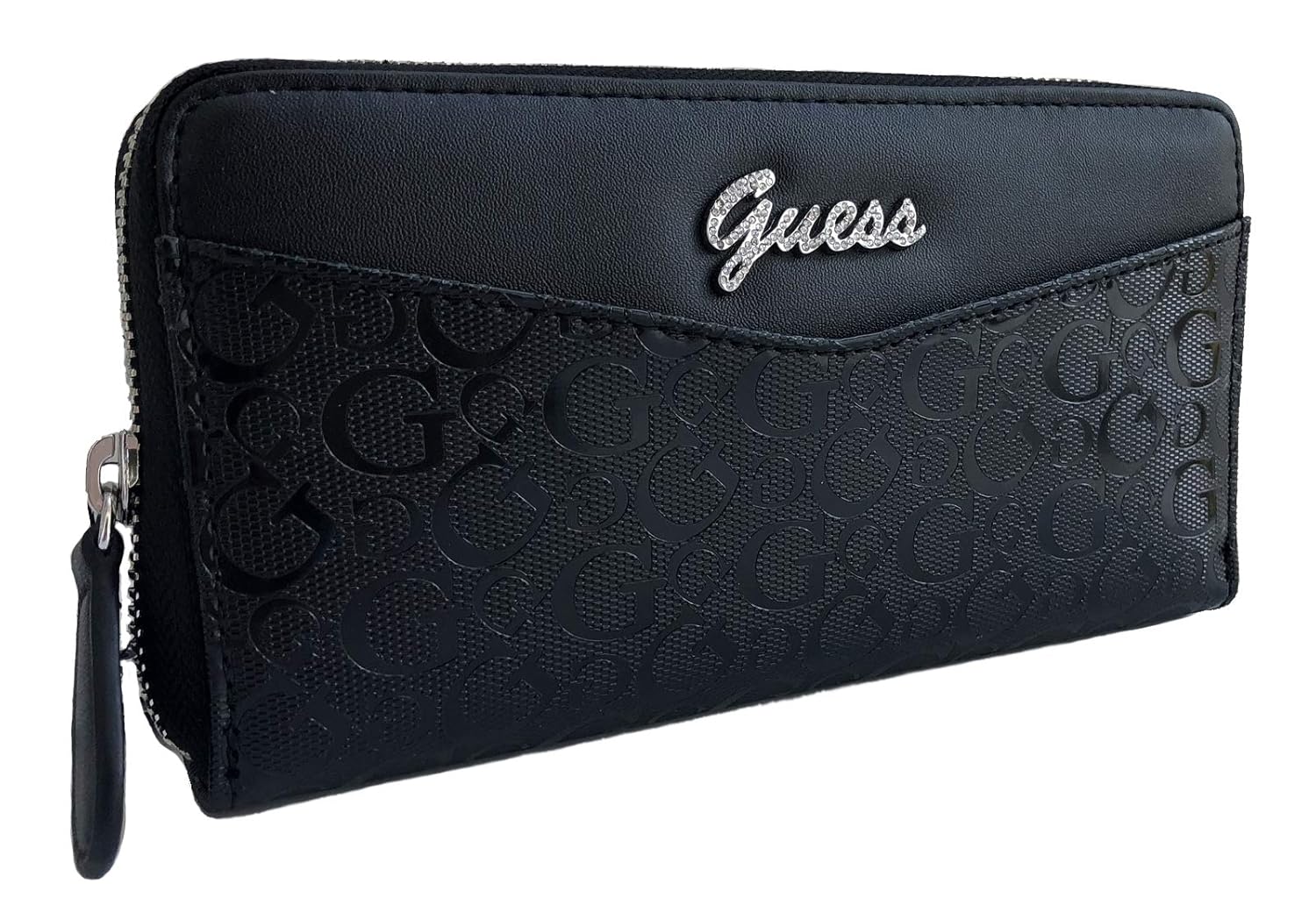 Women S Guess Womens Wallet Black Black Wallets Card Cases