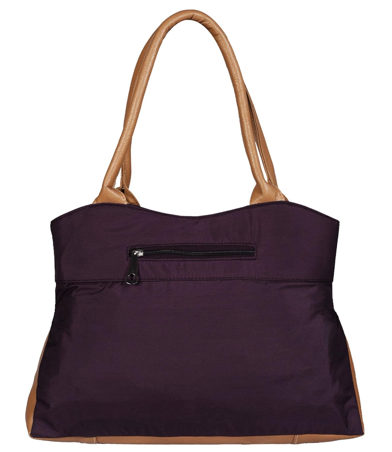 fristo women's handbag(frb-203) purple and beige