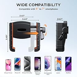 Miracase Motorcycle Phone Mount, [Support Video