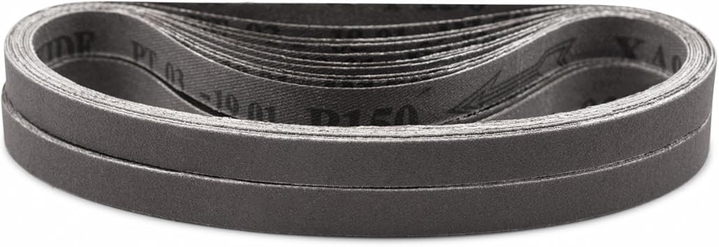 Red Label Abrasives 1 2 X 24 Inch 60 Grit Aluminum Oxide Air File Sanding Belts 20 Pack Sander Belts Amazon Com