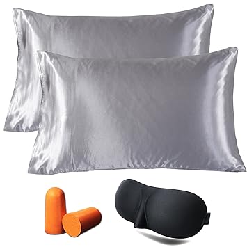 Amazon Com Luxury Smooth Satin Pillowcase For Hair No Zipper