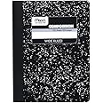 Mead Composition Book, Wide Ruled Comp Book, Writing Journal Notebook with Lined Paper, Home School Supplies for College Stud