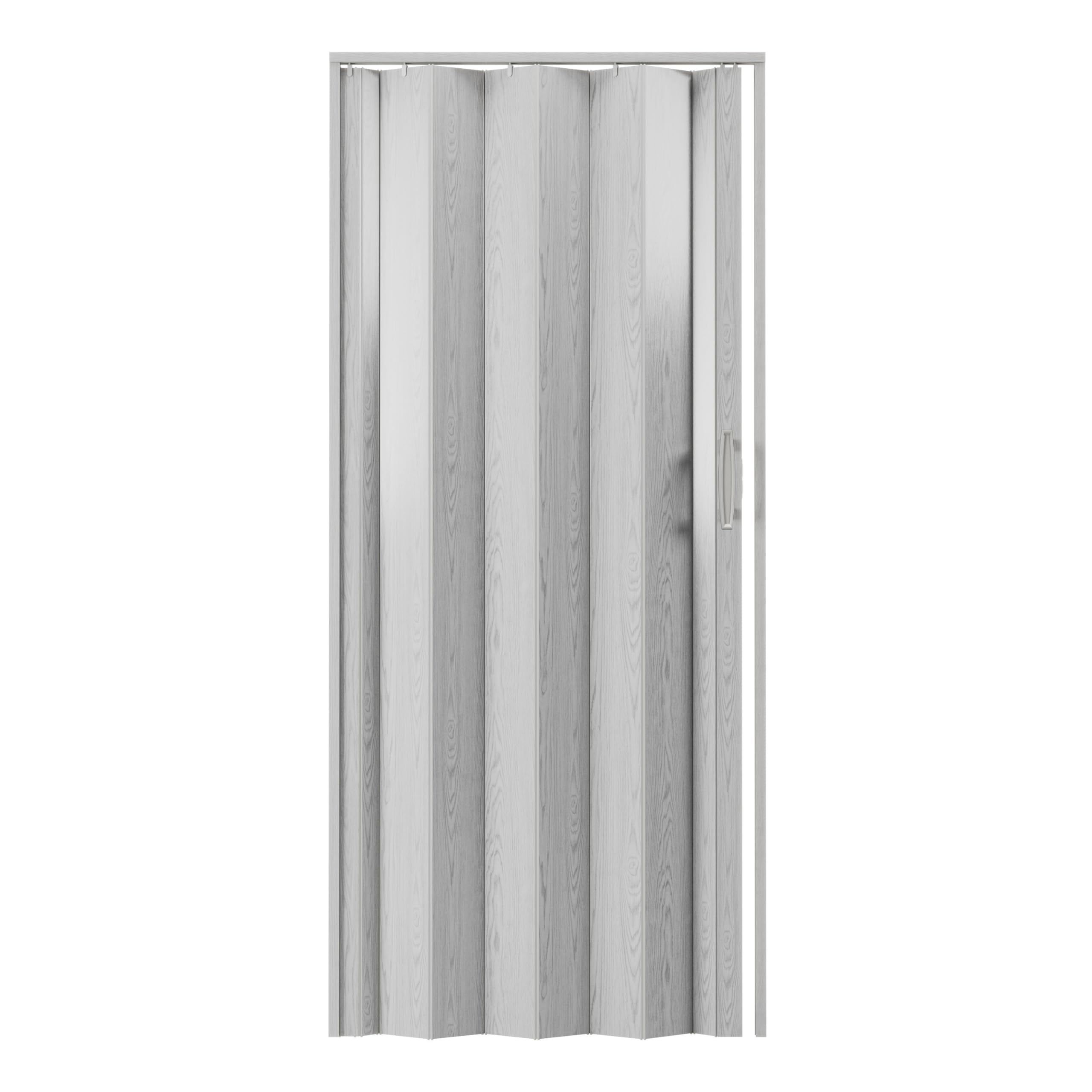 Photo 1 of Techni Home Studio Series 48" W PVC Foldable Accordion Doors, Grey