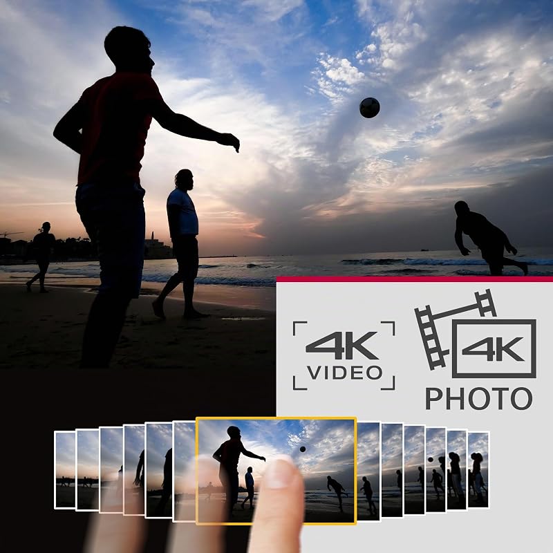 Lumix DC-FZ82DE Bridgekamera mit 20-1200 mm F2.8-5.9 Objektiv, 18,1 MP, 4K Video & Foto, OLED Live-View-Sucher, LCD-Touchscreen, USB-C, Schwarz