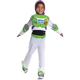 Disguise Boys' Disney Toy Story Buzz Lightyear Costume for Kids, Official Toy Story 5 Halloween Dress Up Outfit