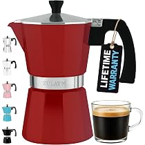Zulay Moka Pot Espresso Stovetop Coffee Maker