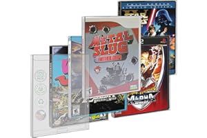MALKO 10 Pack Video Game Protector Case Compatible with: PS2 | WII - WII U | Gamecube | Xbox & DVD Standard Case | Acid Free 