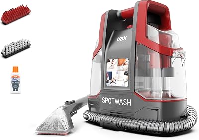 Vax SpotWash Spot Cleaner 250ml Solution Multi-Surface Attachments