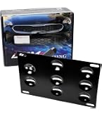 Front Bumper Tow Hook License Plate Bracket Mount For Hyundai Sonata 2024-2026