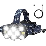 Victoper Headlamp Rechargeable, 22000 Lumens Super