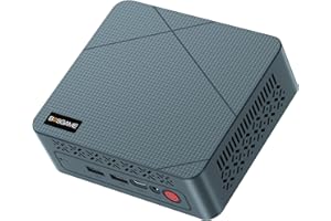 BOSGAME E2 Mini PC Ryzen 5 3550H, 16GB RAM DDR4, 512GB SSD, Equipped 11 Pro Desktop Computers, WiFi 5 BT 5.2, Micro Computer Support 4K, Home Office Casual Gaming