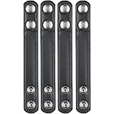 Bianchi 7906 AccuMold Elite Belt Keeper, 1 Inch (25MM) Width, Pack of 4, Fits 2.25 Inch Belt