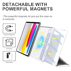 ZENLU iPad 10th Generation Magnetic Case with