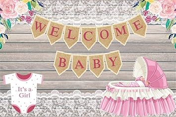 Amazon Com Leyiyi 6x4ft Cartoon Baby Shower Backdrop Kids
