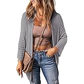Dokotoo Lightweight Cardigan Loose 2025 Vacation Trendy Beach Crochet Sweaters