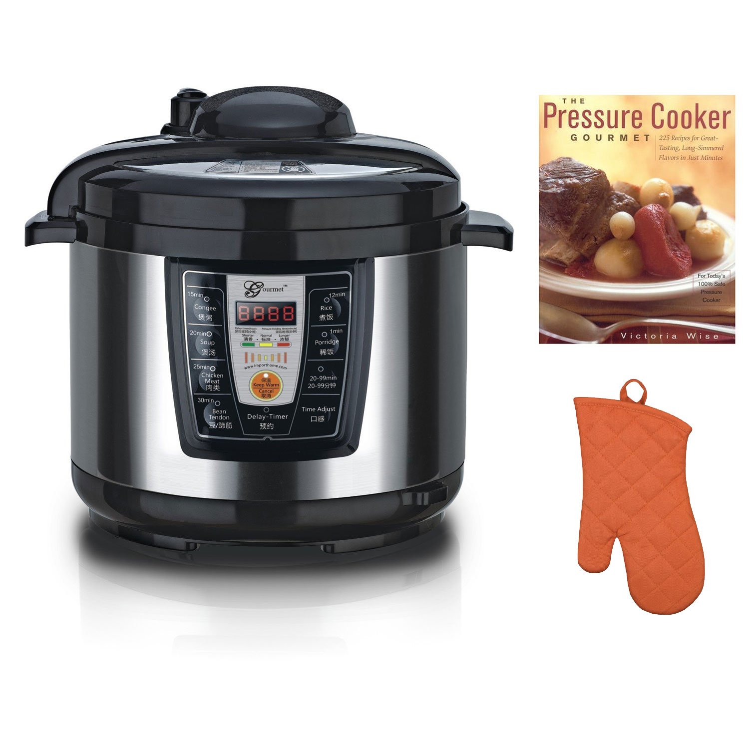 AsianStyle Gourmet Automatic Electric Pressure Cooker with