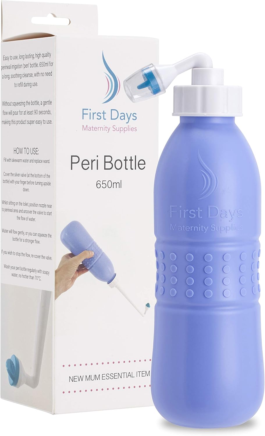 Grote 650ml Peri Fles Geweldig Voor Postpartum Draagbare Bidet Nieuwe Mum Essentiele Item Amazon Nl