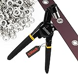 Grommet Tool Kit, 3/8 Inch Handheld Eyelet Kit Hole