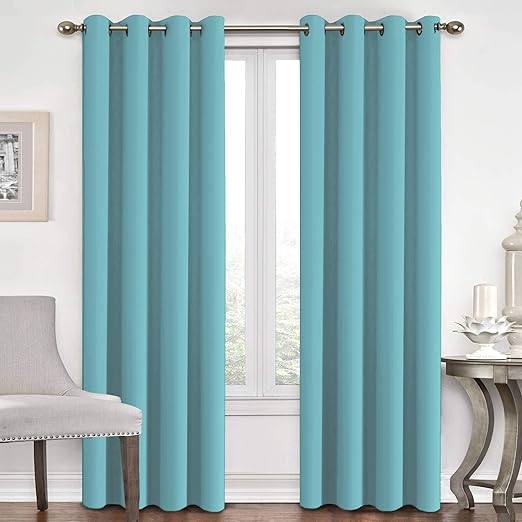 Amazon Com Flamingo P 100 Blackout Curtains 96 Inches Long